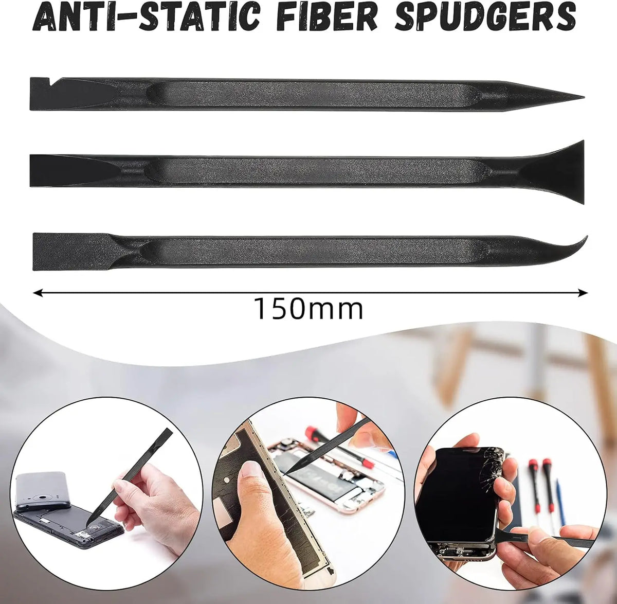 Spudger Pry Tool Kit Metal Spudger Ultra-Thin Prying Opening