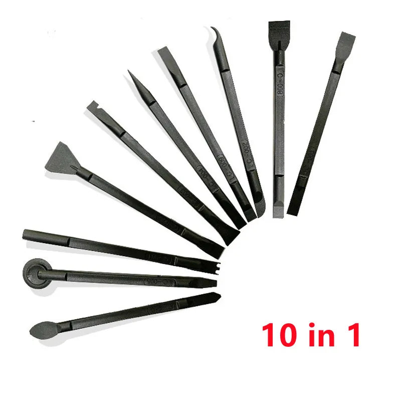 10pcs Phone Repair Opening Tools Kit Durable Plastic Spudger