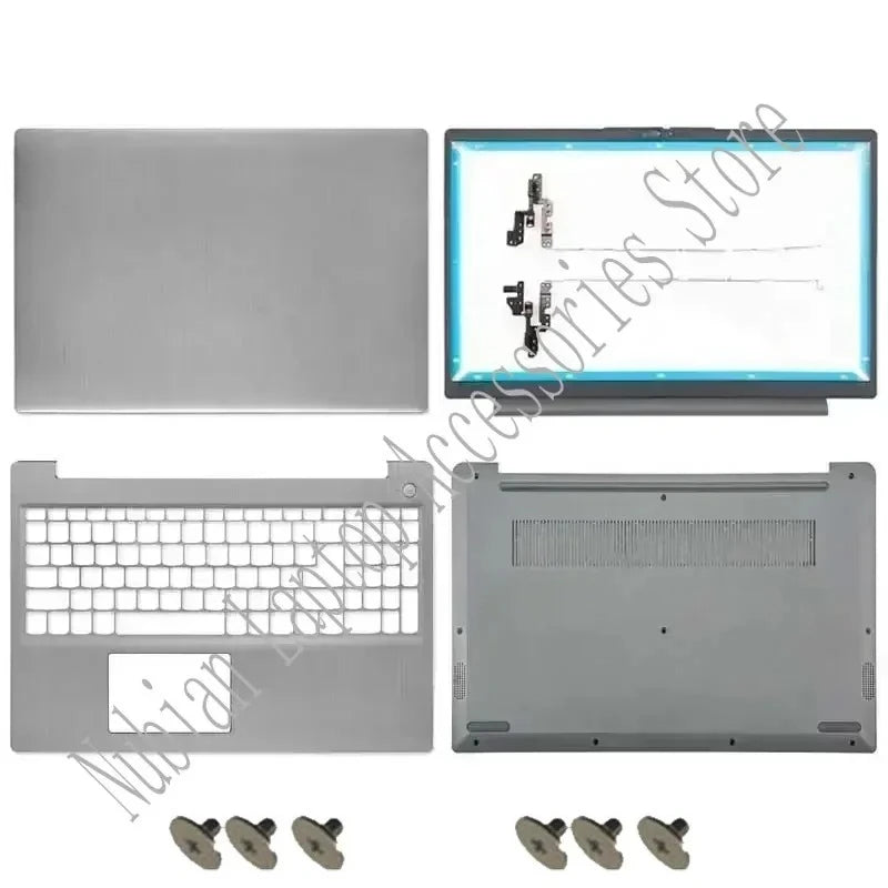 New For IdeaPad 3 15ADA6 15ITL6 15ALC6 2021 Laptop LCD Back Cover Front Bezel Palmrest Bottom Case Keyboard Hinges