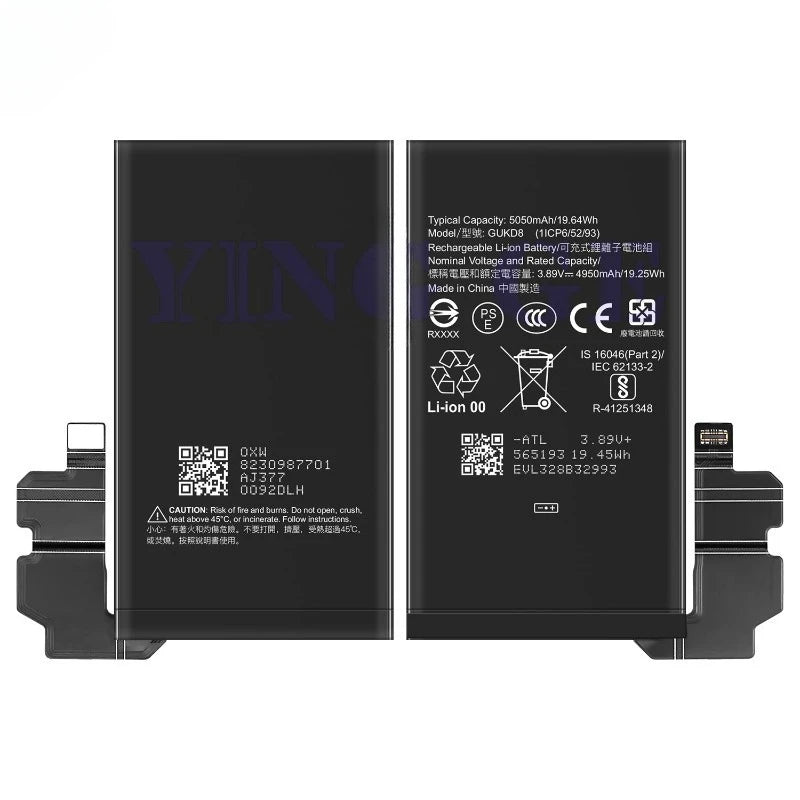 GUKD8 for Google Pixel 8 Pro Mobile Phone Battery High Quali