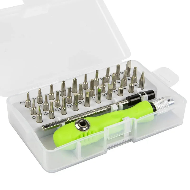 32 in 1 Mini Precision Screwdriver Set with Magnetic Bits Re