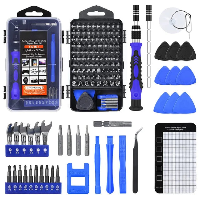 Screwdriver Set Precision Magnetic Screw Driver Bits Torx Hex Bit Handle Mobile Phone Repair Screwdrive Kit Hand Tools