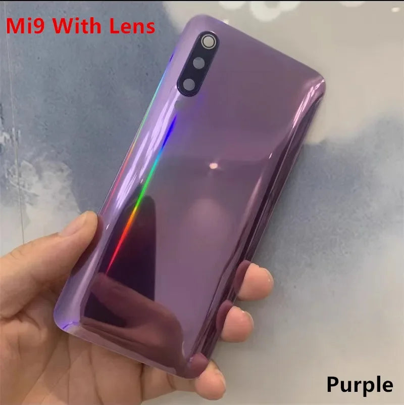 Mi9 Mi9Pro Battery Back Cover For Xiaomi Mi 9 / 9Pro 6.39 Rear Housing Glass Case Phone Replace Repair Spare Parts