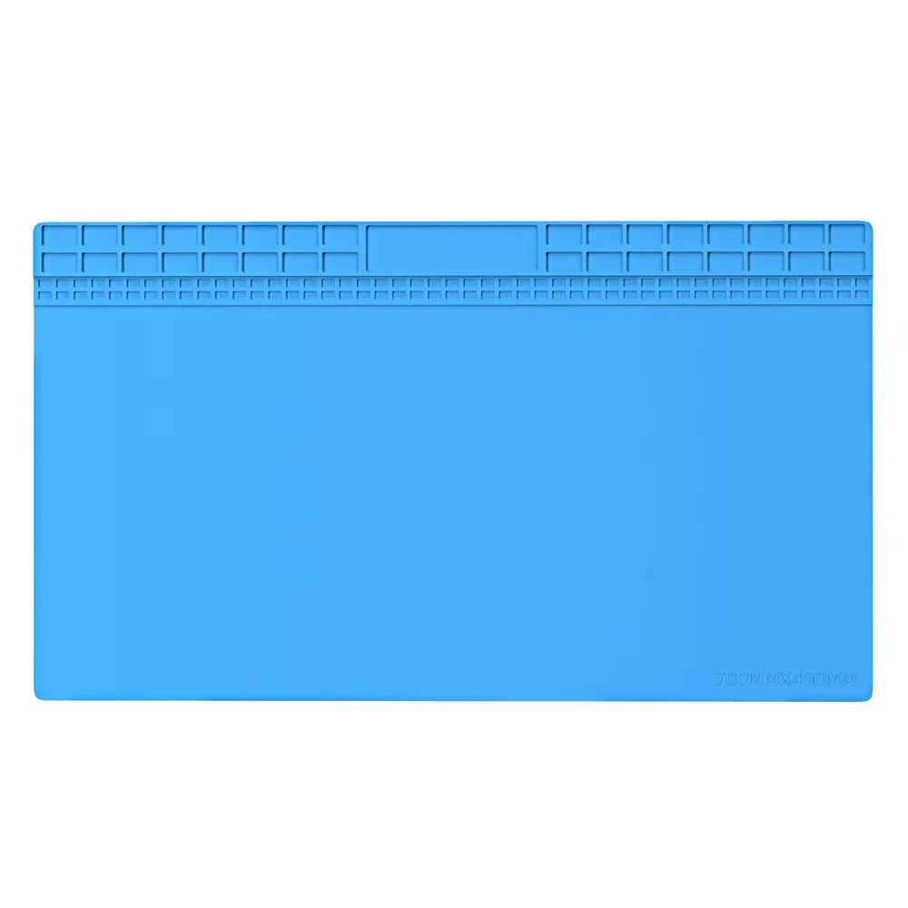 TE-713 Extra Large Mobile Phone Repair Work Mat High Temperature Resistant Maintenance Platform PCB CHIP IC Insulation Pad Work