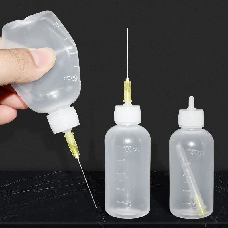 50ML Plastic Liquid Alcohol Bottle For Dispenser Rosin Solde