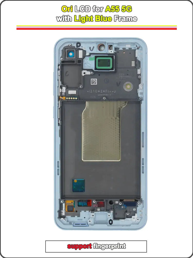 100% Tested LCD for Samsung Galaxy A55 5G LCD Display Touch Screen Digitizer Assembly for Samsung A55 5G A556 Phone LCD Screen