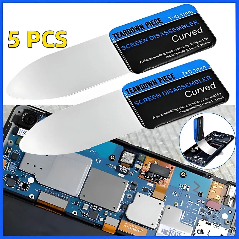 Mobile Phone Curved 1-5Pcs LCD Screen Spudger Opening Pry Ca