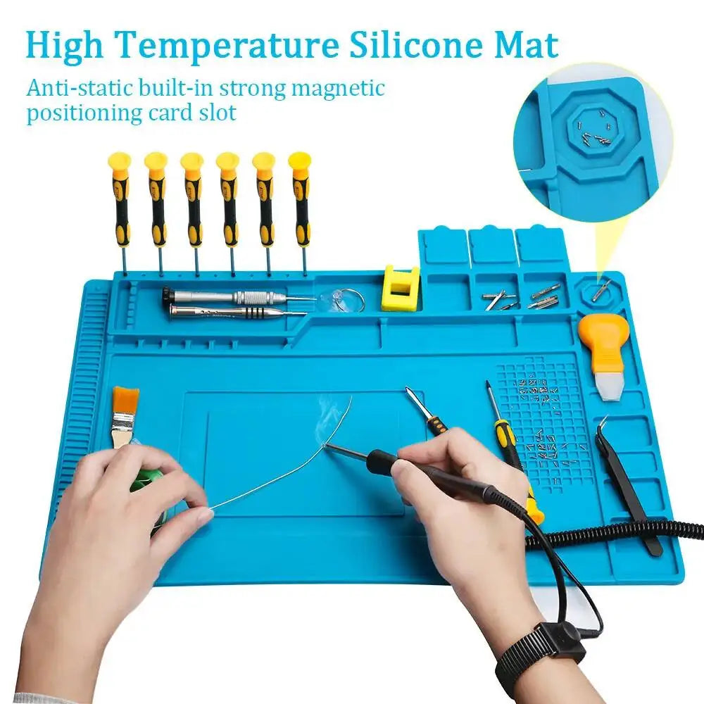 ESD Soldering Mat Repair Pad Insulation Heat Resistant Solde