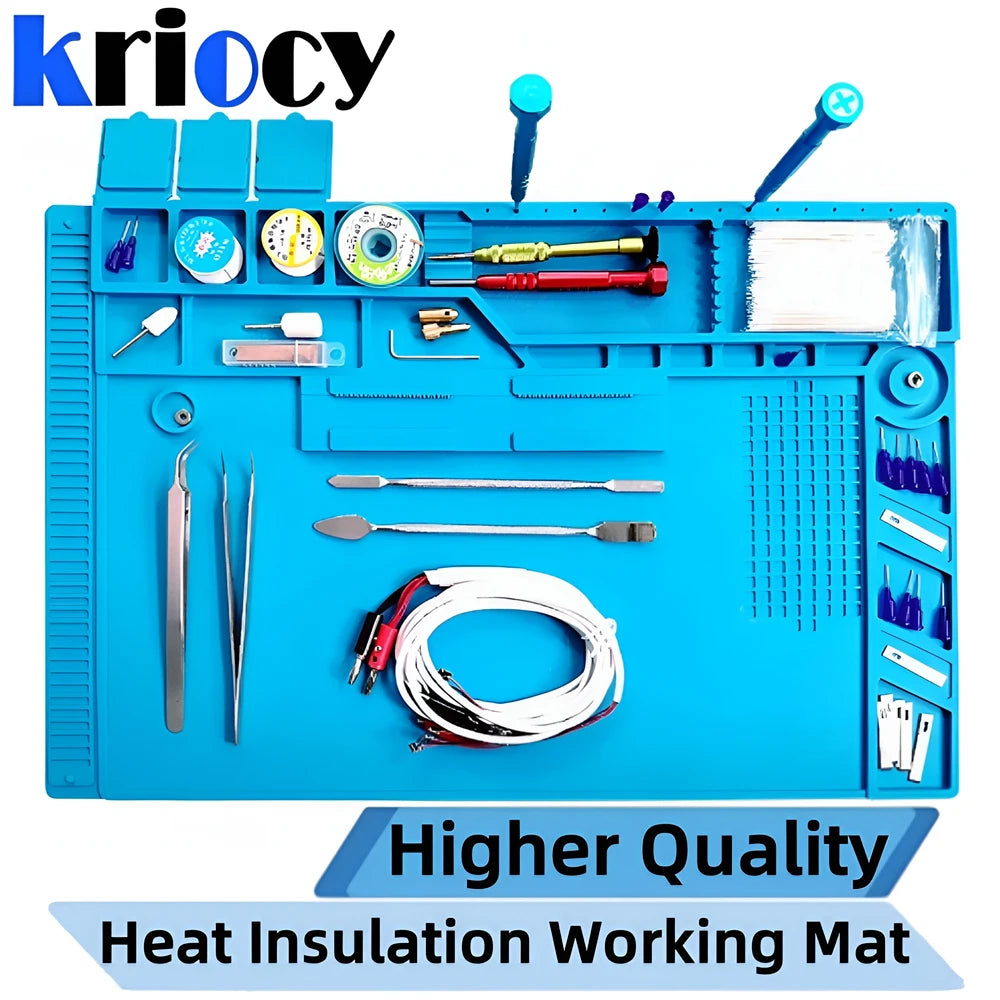 Silicone Soldering Mat ESD Antistatic Heat Insulation Mother