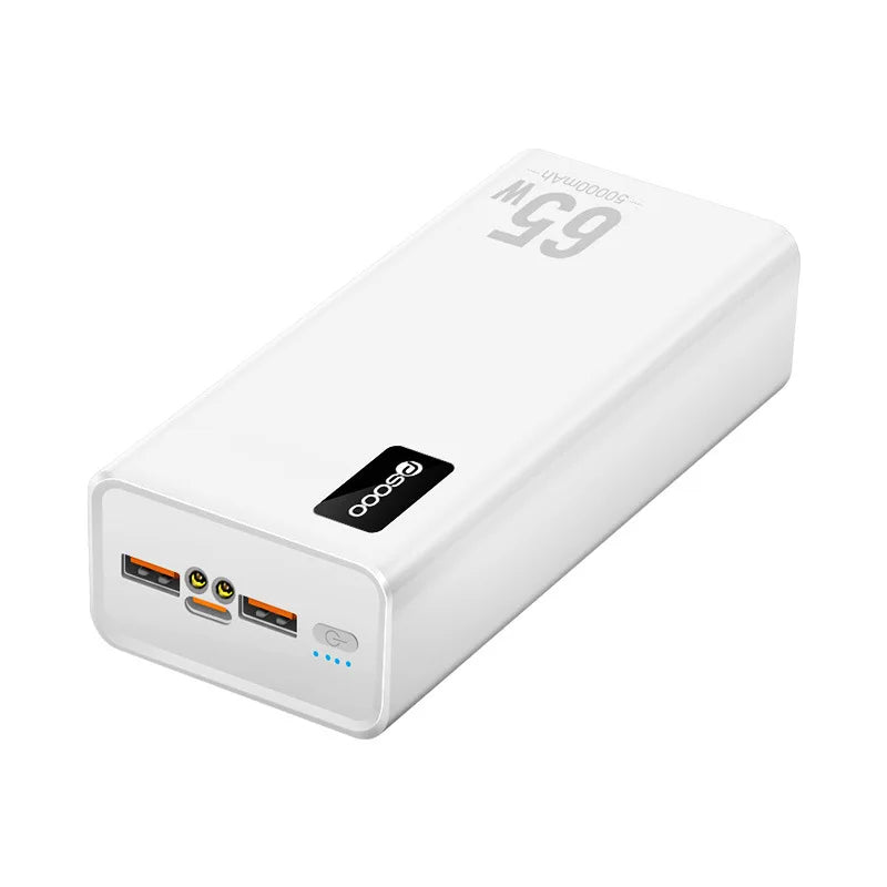 50000mAh Power Bank 65W Fast Charging Powerbank Type C PD Ex
