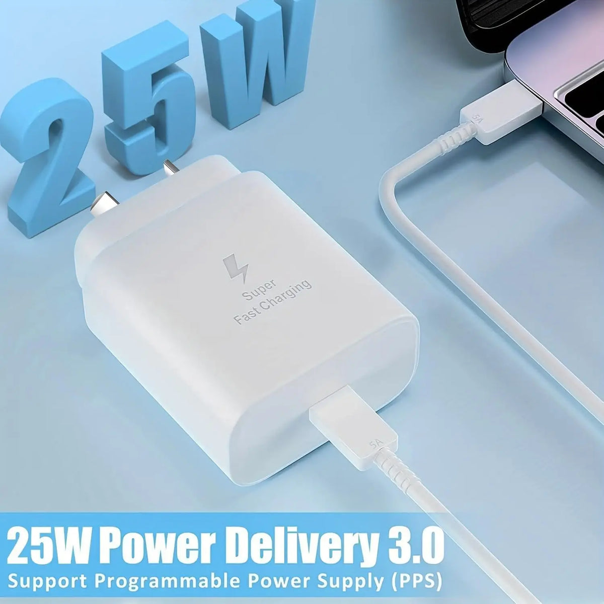 Australian Standard Charger USB C Wall Charger for Samsung 2