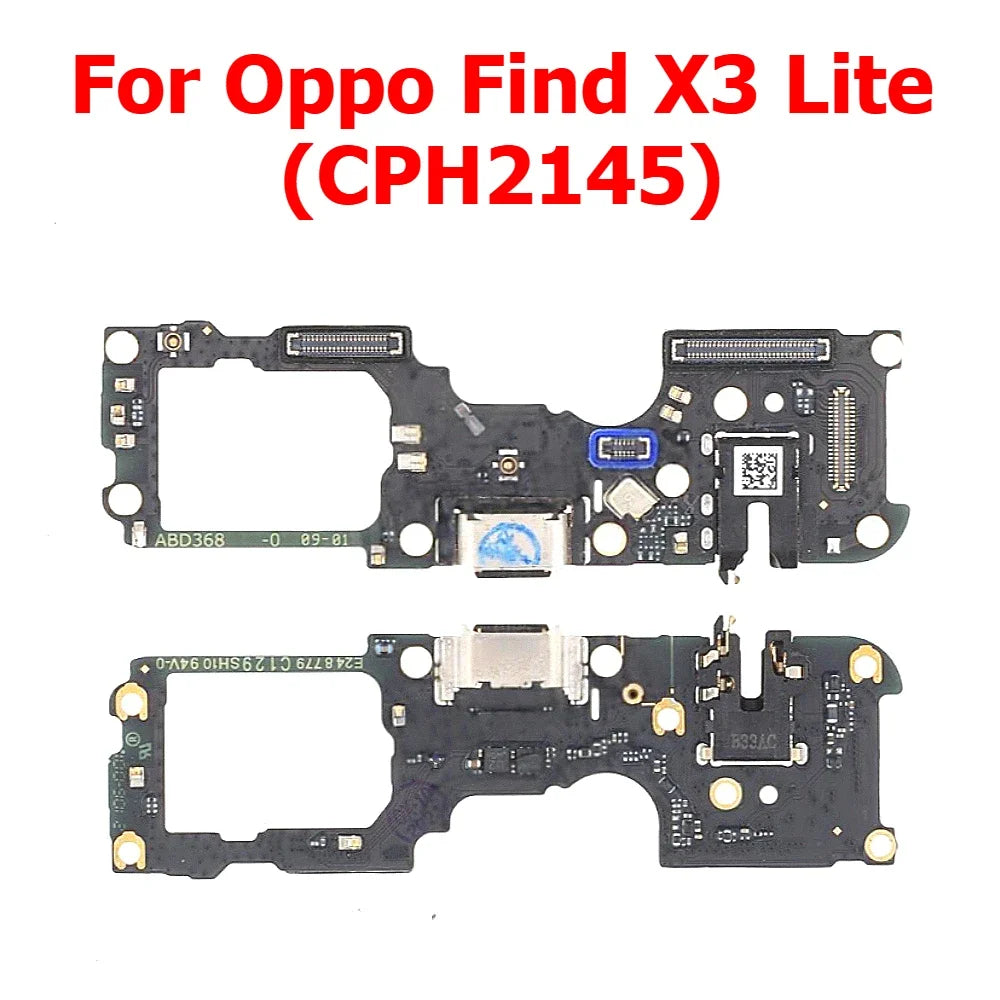 Charge Board For OPPO Find X5 Pro X3 Lite X2 Neo X 5G Charging Port Plate Ribbon Socket Usb Connector Phone Parts Flex Cables