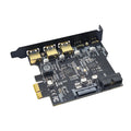 Type C USB 3.2 Gen1 PCIE Card Hub USB 3.0 PCI Express Board 