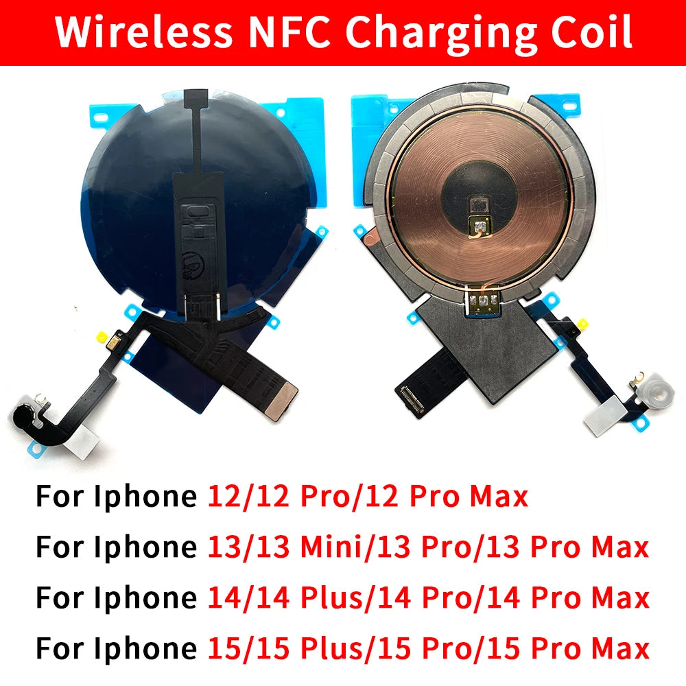 NEW Power Volume Flash Light NFC Wireless Charging Flex Cabl