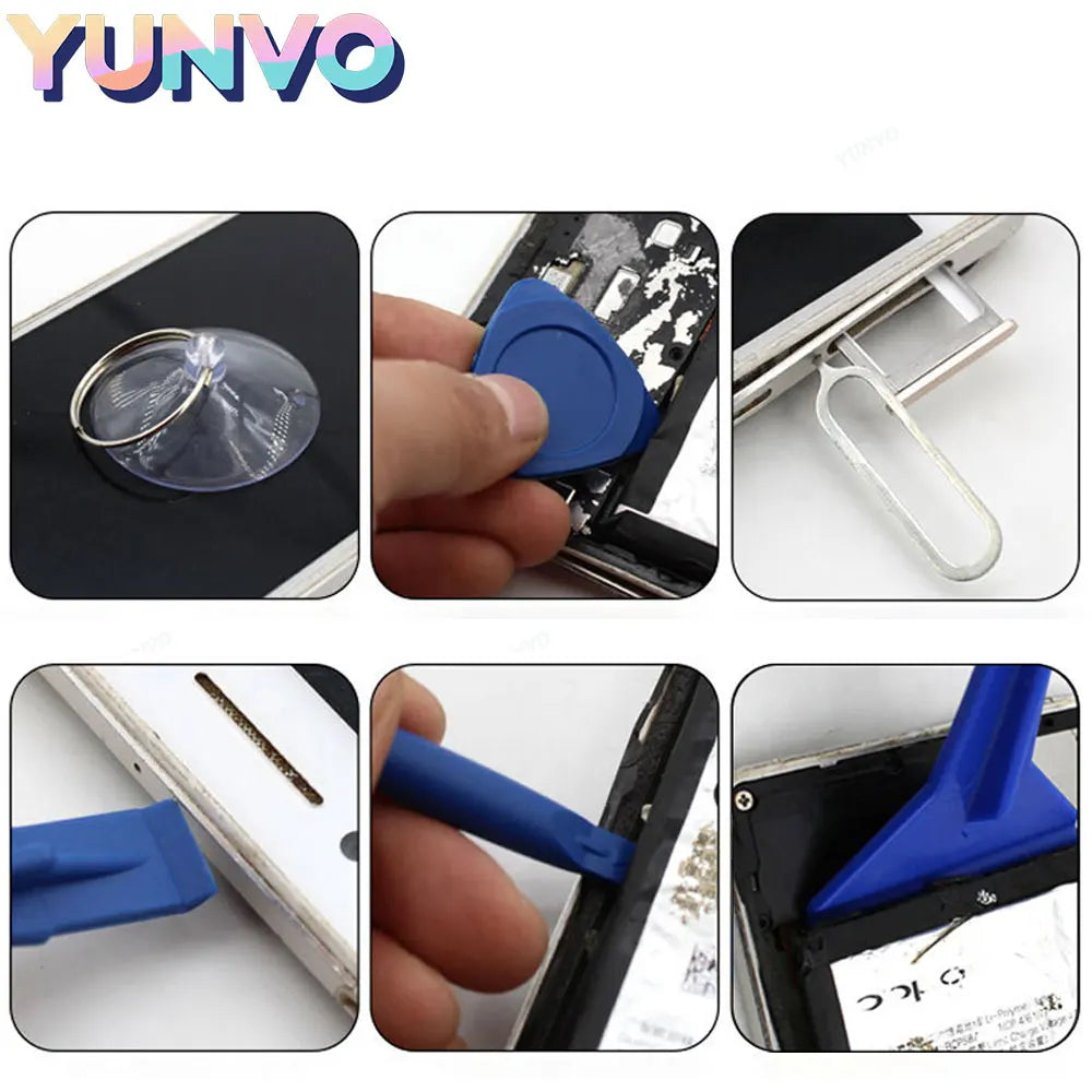 Universal Screen Opening Pry Tool Kit Plastic Spudger Disass