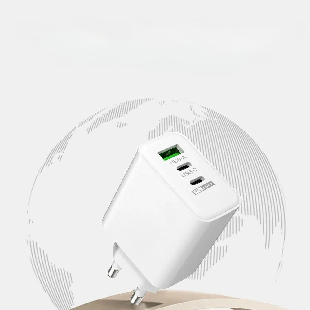 Charger USB PD Type-C Multi-Port Mobile Phone Adapter for iP