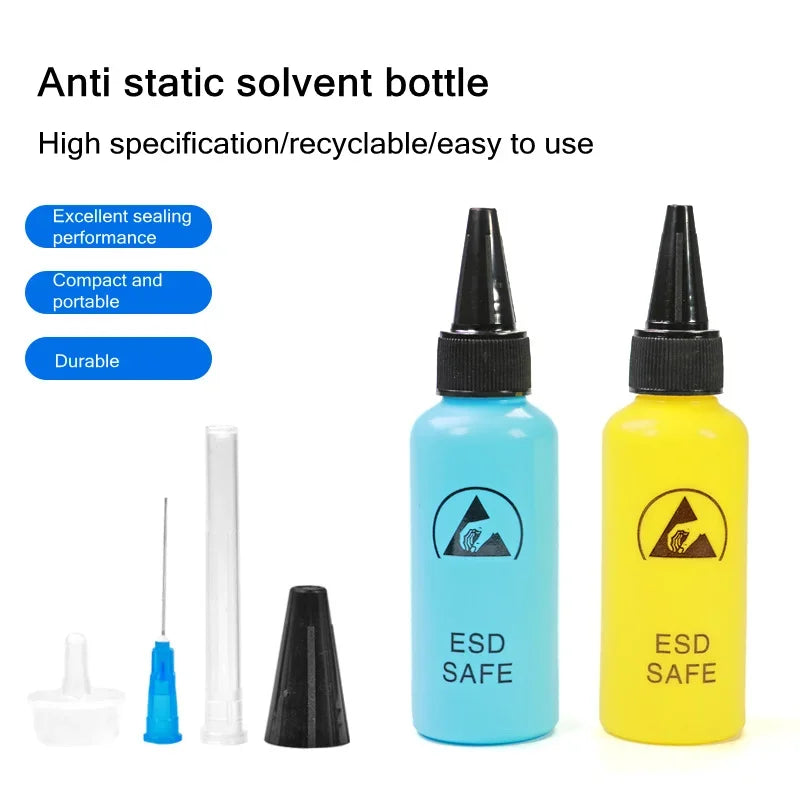 TE-P4 60/100ml Alcohol Bottle with Needle For Mobile Phone R