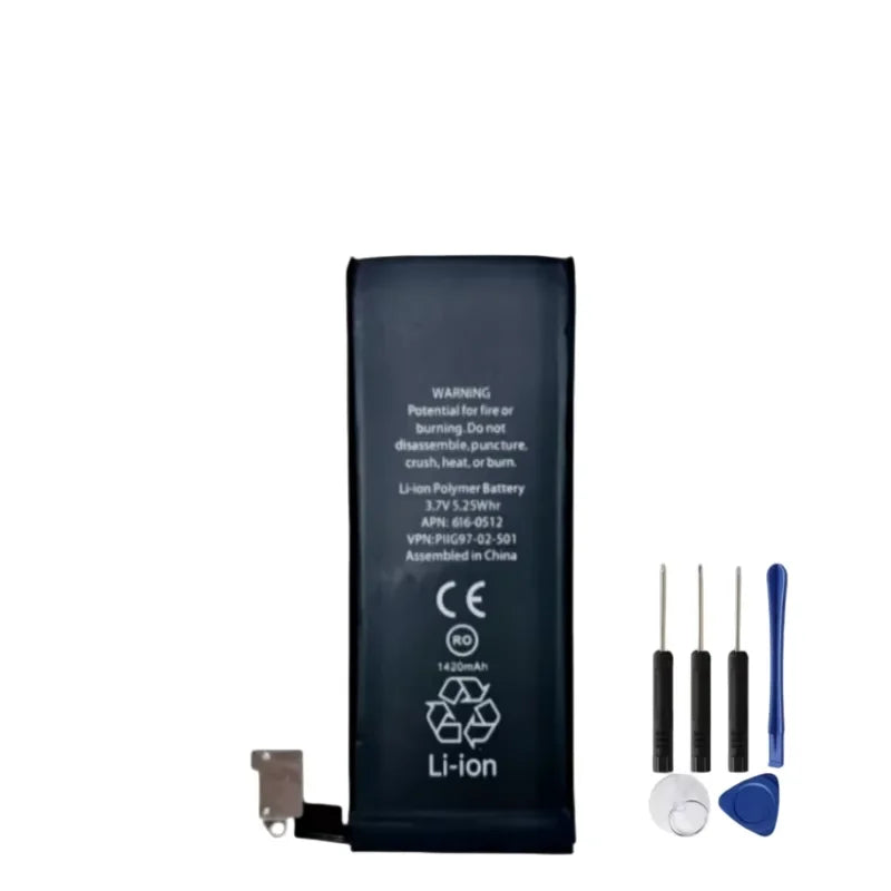 Replacement Battery For iPhone 4 4S 616-0579 616-0580 0-Cycl