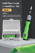32 in 1 Mini Precision Screwdriver Set with Magnetic Bits Re