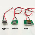 1PC 2A Micro/Mini USB Jack 3.1 Type-C 5V Female Connector Ja