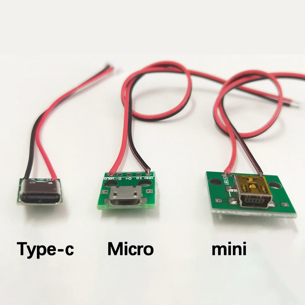 1PC 2A Micro/Mini USB Jack 3.1 Type-C 5V Female Connector Ja