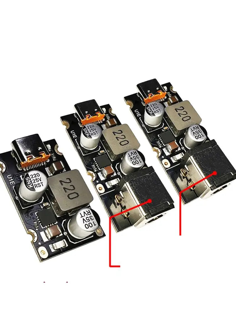 Type-C USB PD 3A 65W Fast Charging Adapter DC 5V 9V 12V 15V 