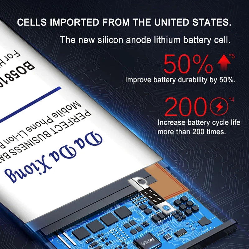 High Capacity Mobile Phone Replacement For Samsung S3 S4 S5 