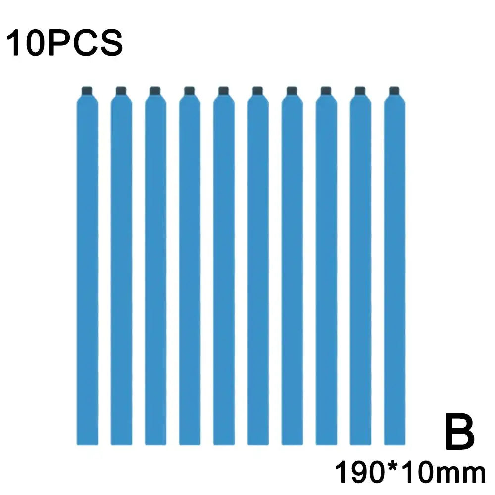 10Pcs Double-Sided LCD Screen Frame Tape for Laptop Easy Pull Glue Display Screen Assembly Adhesive Tablet Phone Repair Sticker