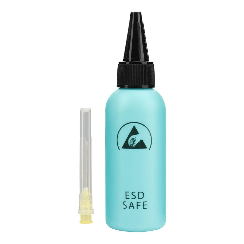ESD Safe Needle Tip Alcohol Dispenser Bottle Precision Glue 