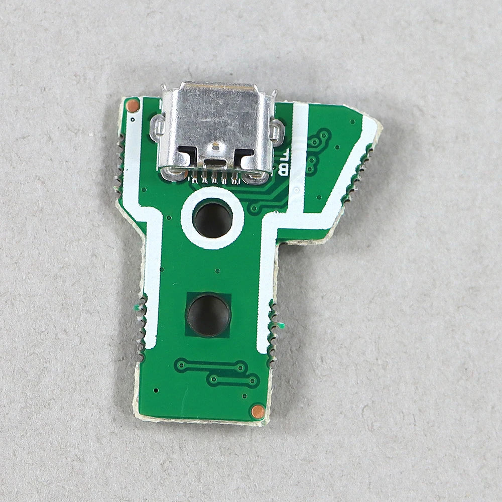1PC V1 V2 USB Charging Port Socket Circuit Board 12Pin Connector For PS4 OEM Controller Light Charging Motherboard Board
