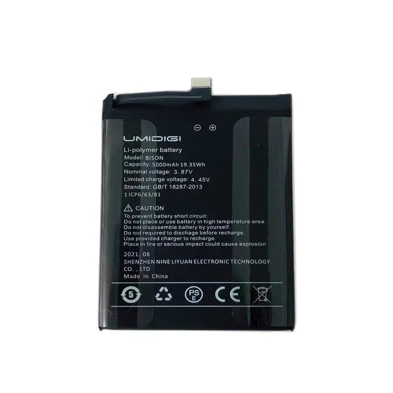 5000mAh BISON Phone Replacement Battery For UMI Umidigi BISO