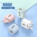 65W USB C High Speed Charge Charger Fast Charging Phone Adap