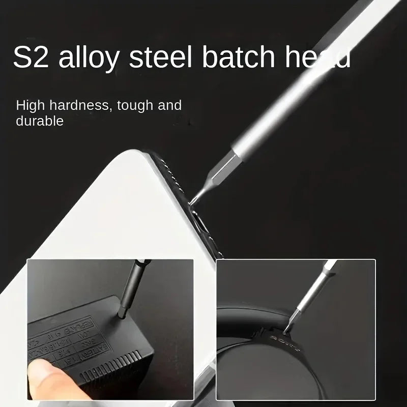 25 in 1 Mini Screwdriver Set Flat Head and Cross Shaped Smal