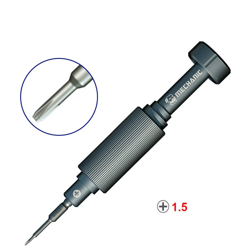 Mechanic Ishell Mortar Mini Precision Screwdriver Set Mobile Phone Opening Tool Kit for iPhone Samsung Huawei Repair Disassembly