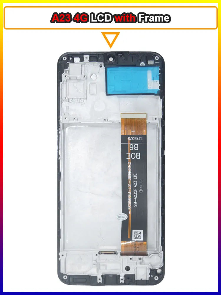 6.6 LCD for Samsung Galaxy A23 4G A235 A235M A235F LCD Display Touch Screen Digitizer Assembly for Samsung A23 4G A235 Phone