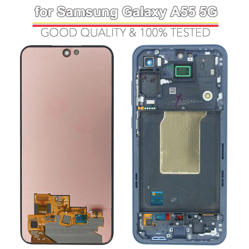 100% Tested LCD for Samsung Galaxy A55 5G LCD Display Touch 