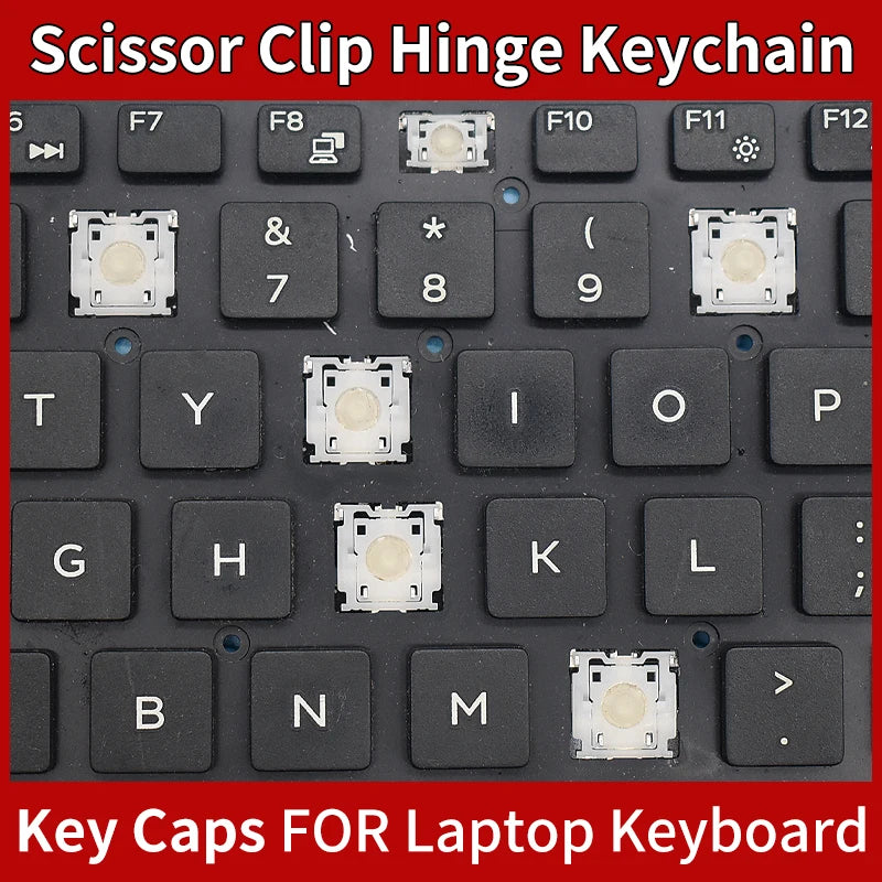 Replacement Keycap Key Cap & Scissor Clip &Hinge For Acer De