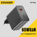 ESSAGER 65W GaN Charger PD3.0 PPS QC4.0 Fully Compatible for