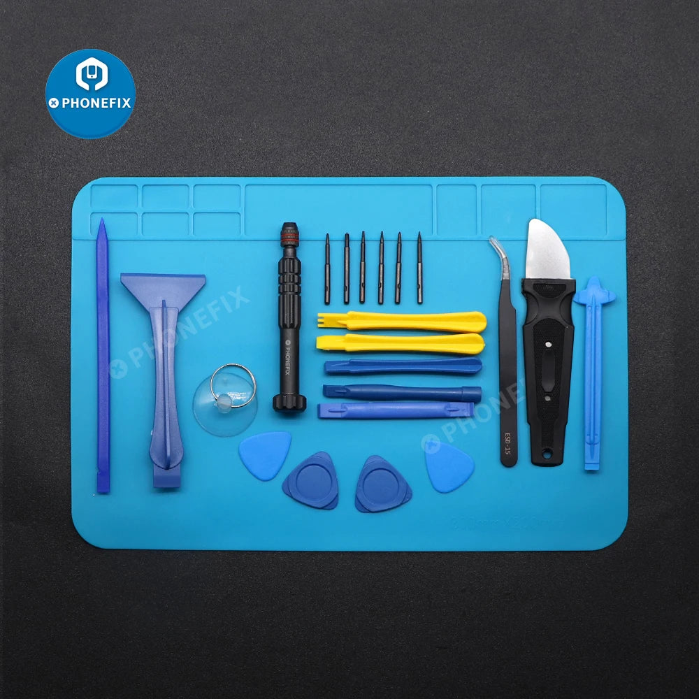 Professional Phone Repair Tool Kit Suction Cup Tweezer Pry O
