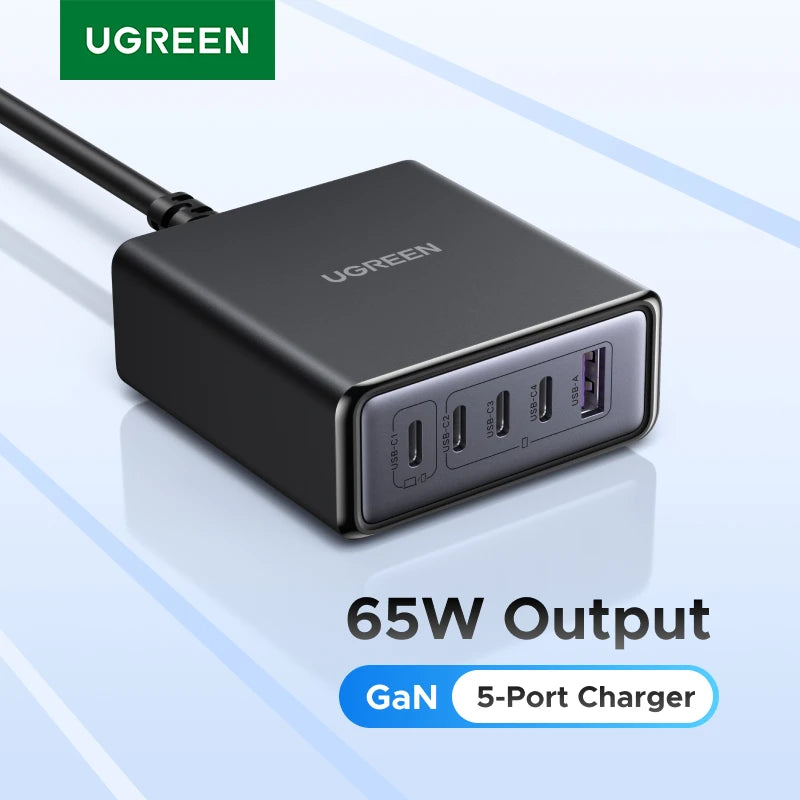 UGREEN 65W 100W GaN Charger PPS QC4.0 PD3.0 For iPhone18 17 