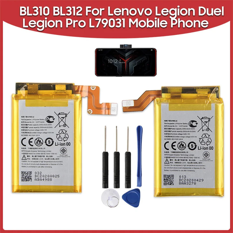 New Replacement Phone Battery For Lenovo Legion Duel Legion 