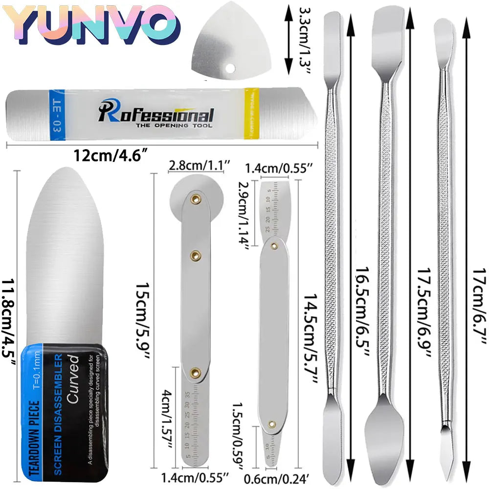 Ultra Thin Flexible Pry Card Spudger Tool Set Multi Function