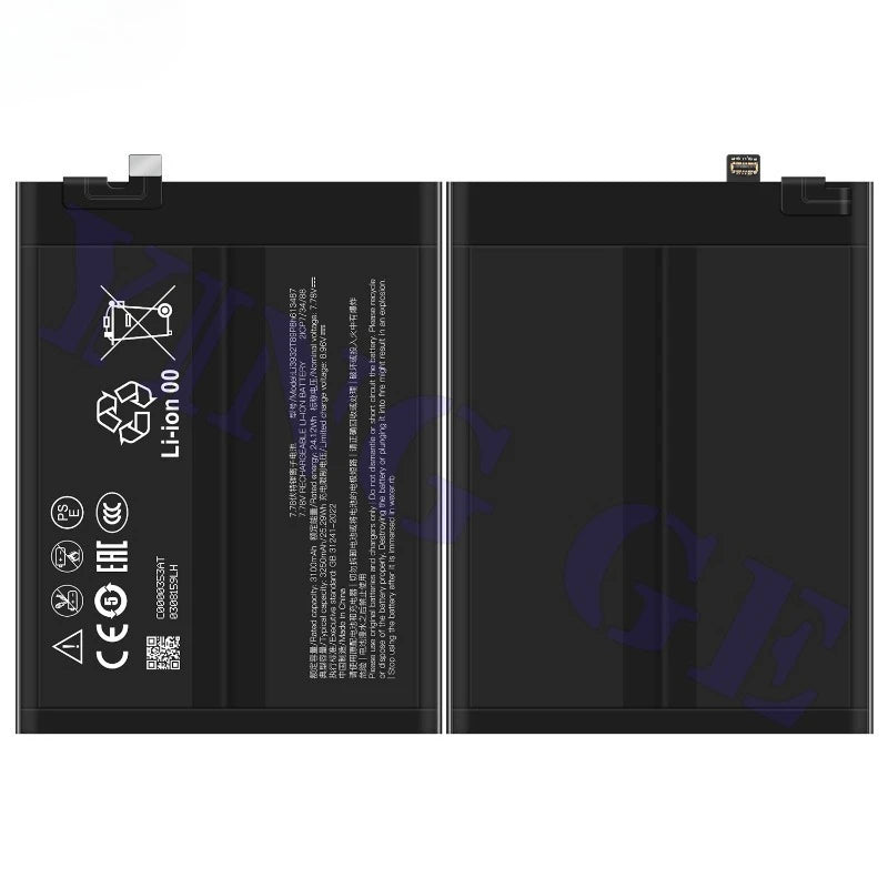 Li3932T89P8h613487 for ZTE Red Magic 9 PRO/NX769J Mobile Pho