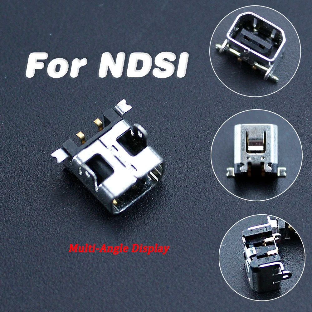 1Pc Power Jack Socket For 2DS NDSI NDSL Charging Dock Charger Port Connector Replacement Part