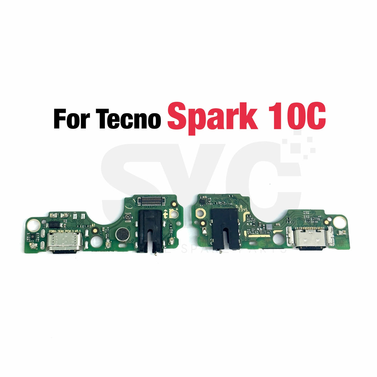 OEM For Tecno Spark 7 6 Air Go USB Charging Dock Board Port Connector Flex Cable For Spark 8 8C 8P 9 9T 10C KE5 KG5K Replacement