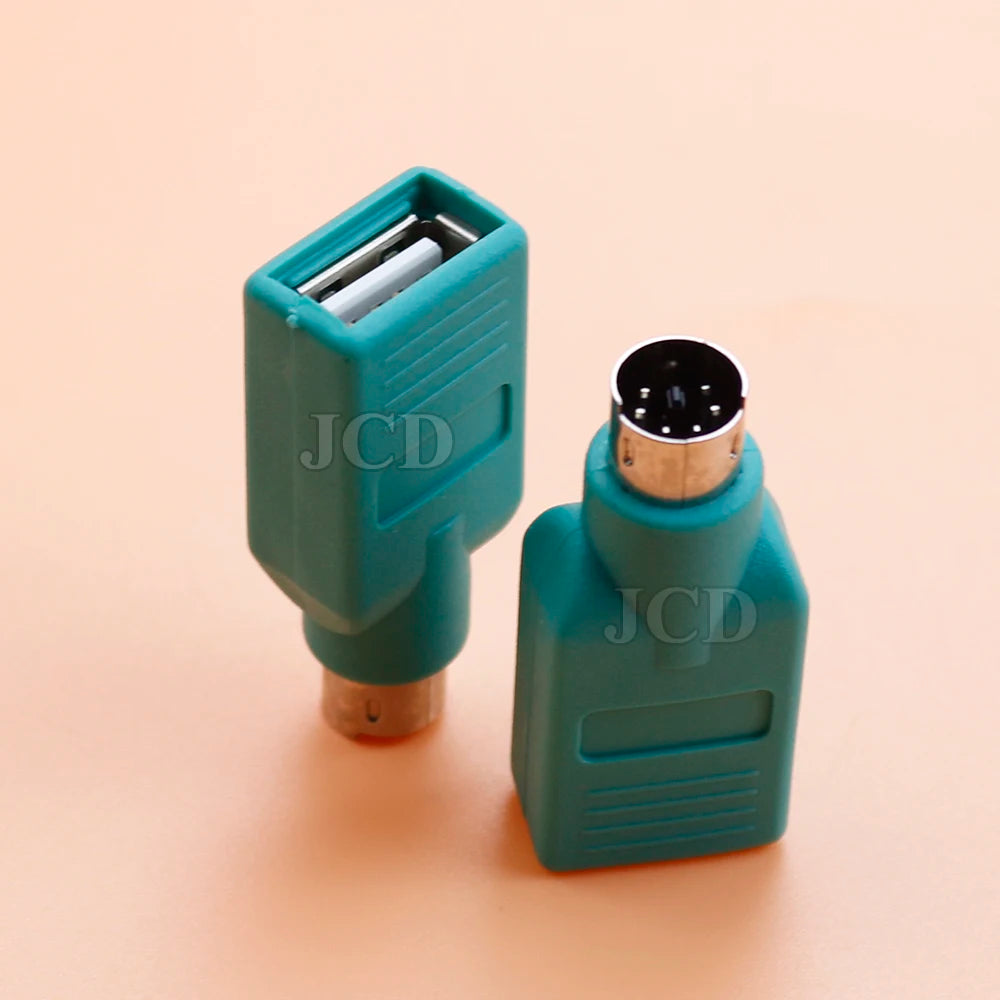 1/2/5PCS USB to PS2 PS/2 Male Female Adapter Converter for K