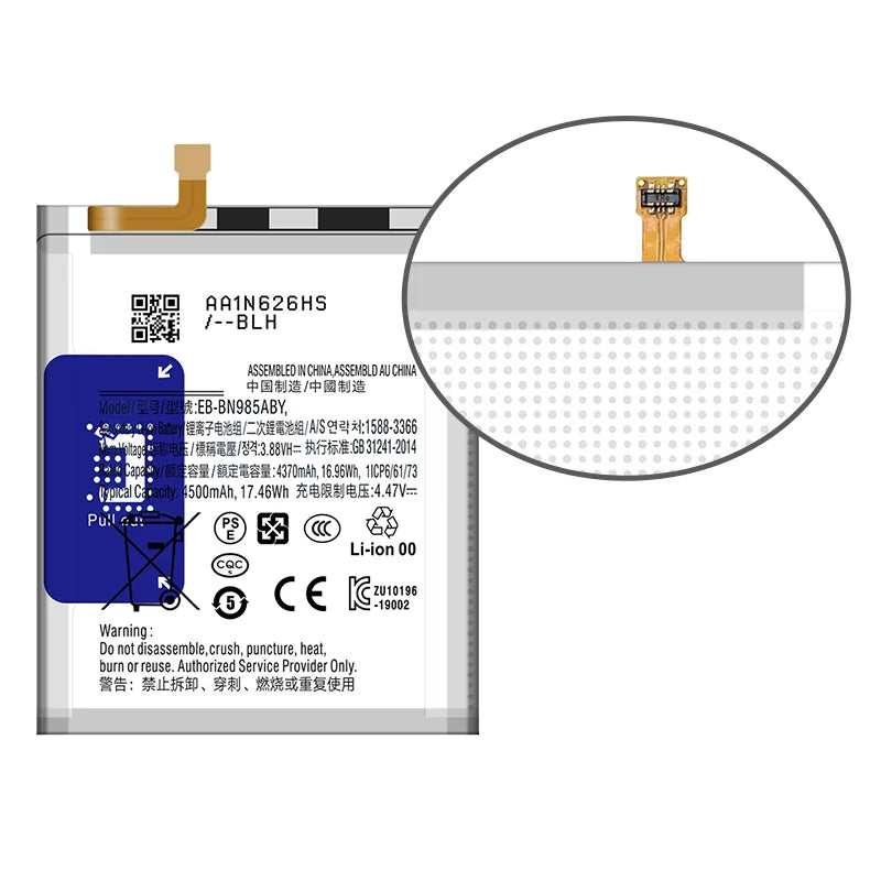 Brand New EB-BN985ABY 4500mAh Replacement Battery For Samsun