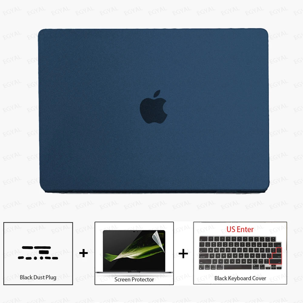Laptop Case for MacBook Pro 14 2026 Model A3426 Ultra-thin Case & Dust Plug & Screen Film & Keyboard Cover M5 Max Pro 14 A3427