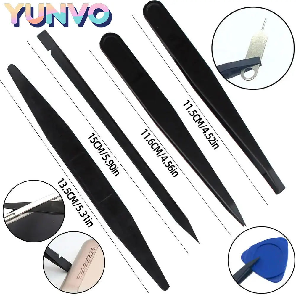 48Pcs Precision Screwdriver Repair Tool Kit Metal Curved Scr