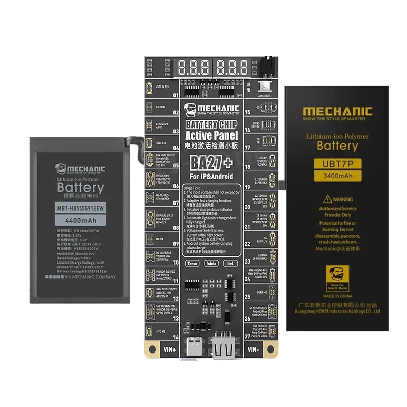 MECHANIC Battery Active Panel Fast Charge Detection Board Fo